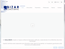 Tablet Screenshot of clinicabizar.com